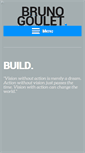Mobile Screenshot of brunogoulet.com